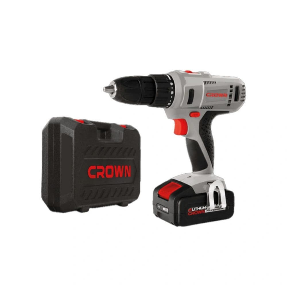 Visseuse perceuse sans fil 24V 2 batteries Crown CT21074LH-2